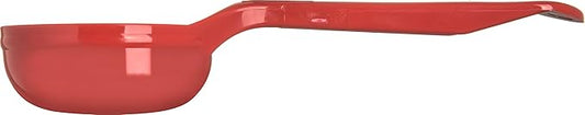 Carlisle FoodService Products Measure Miser Solid Measuring Spoon with Short Handle, 2 Ounces, Red (Pack of 12)