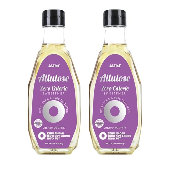 ALTist Allulose Syrup Sweetener – Zero Calorie Liquid Sugar Alternative, Keto, Vegan, Non-GMO, Plant-Based | 1:1 Sugar Replacement, No Net Carbs, Zero Fat, 17.7 fl oz x 2 Bottle - Original