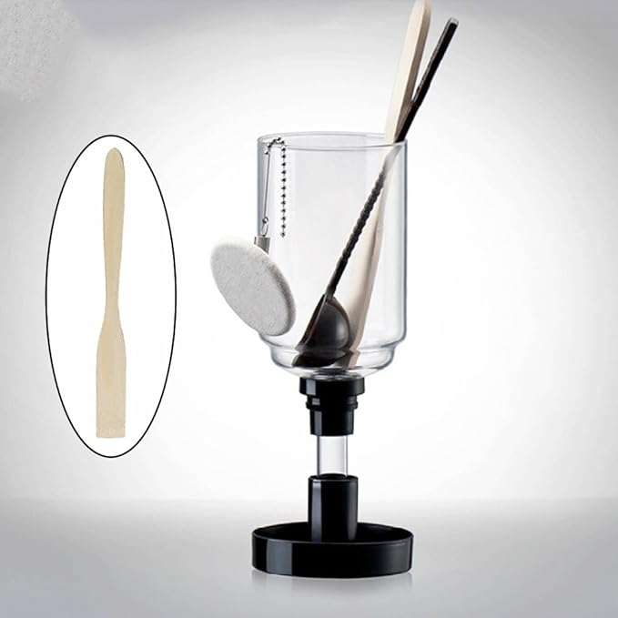 2 Pack Coffee Syphon Stir Stick Bamboo Syphon Coffee Maker Stirrers Wooden Stirring Spoon for French Press Coffee Maker Coffee Travel Mug To-Go Coffee Cups Tabletop Glass Siphon Pot Brewer