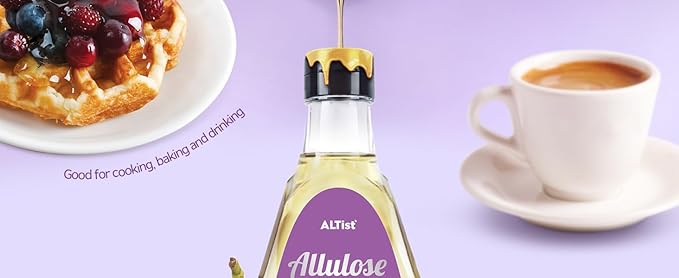 ALTist Allulose Syrup Sweetener – Zero Calorie Liquid Sugar Alternative, Keto, Vegan, Non-GMO, Plant-Based | 1:1 Sugar Replacement, No Net Carbs, Zero Fat, 17.7 fl oz - Original