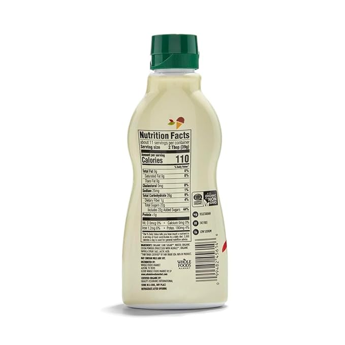 365 by Whole Foods Market, Organic Chocolate Syrup, 15.8 Ounce