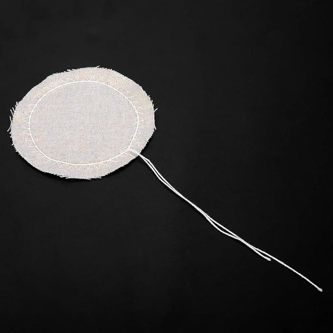 20pcs Coffee Syphon Cloth, Coffee Filters Cloth Replacement Filter Indispensable Cotton Cotton Coffee Syphon Replacement Filter Filter Net for Siphon Pot Coffee Maker Accessories