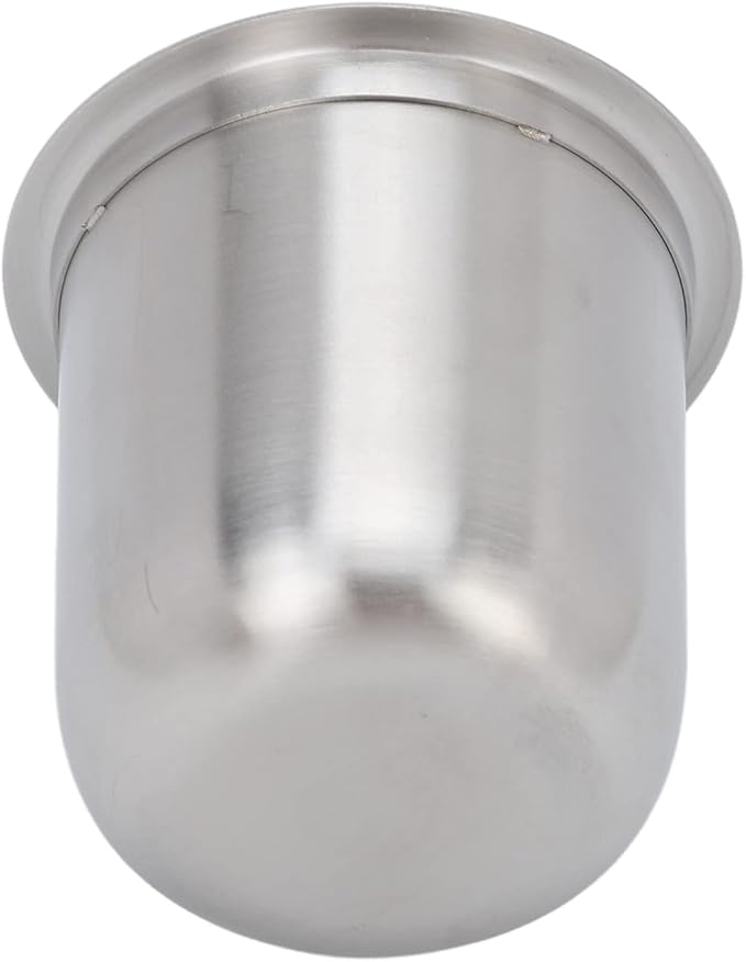 58mm Stainless Steel Dosing Cup, Espresso Coffee Powder Cup Crema Coffee Tool for Coffee Machine(#1)