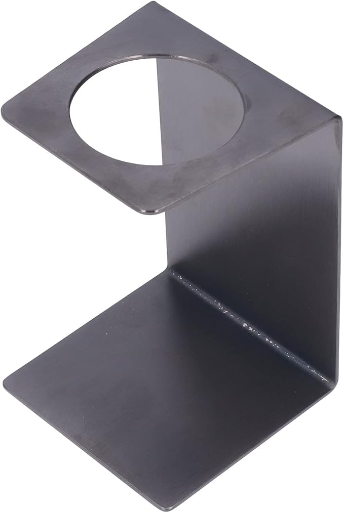 TOPINCN Stainless Steel Pour Over Coffee Dripper Stand, 7.1 inch Height, 3 inch Diameter, Compatible with Filter Cups and Hand Washing Pots (Black)