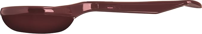 Carlisle FoodService Products Measure Miser Solid Measuring Spoon with Short Handle, 1.5 Ounces, Brown (Pack of 2)
