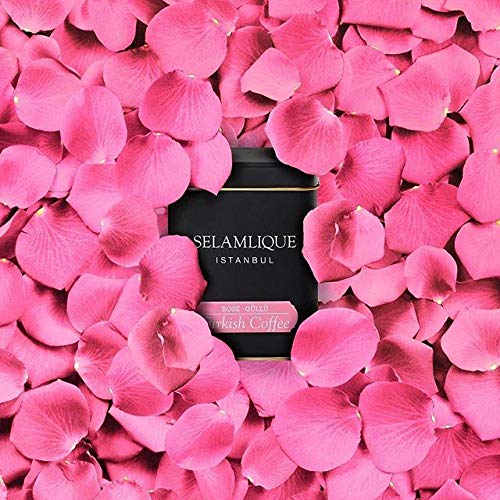 Selamlique Istanbul Turkish Coffee (4.40oz) Ultra Fine Ground (Rose)