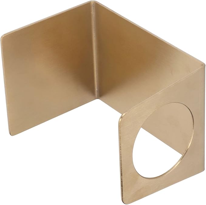 Lybunair Drip Coffee Holder, Pour Over Coffee Stand, Lightweight Metal Dripper Holder for Home and Cafe Use (Gold)