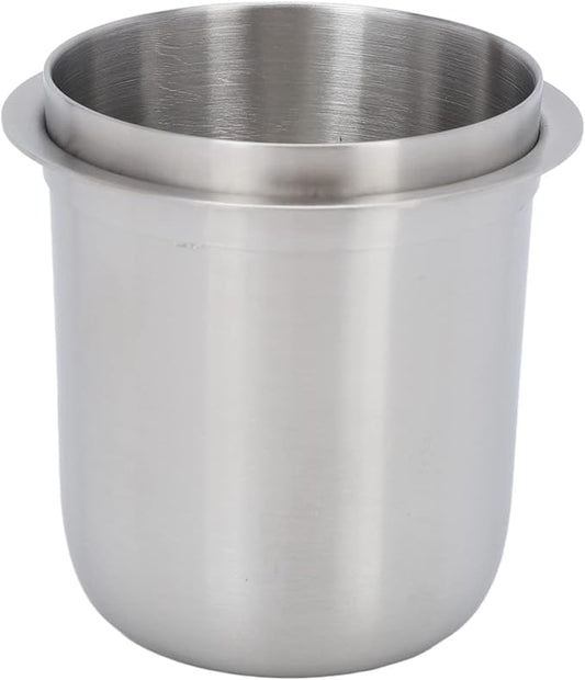 Stainless Steel Espresso Dosing Cup - 150ml, 58mm, 126g / 4.4oz, Hands Free, Universal, Inverted, Coffee Machine