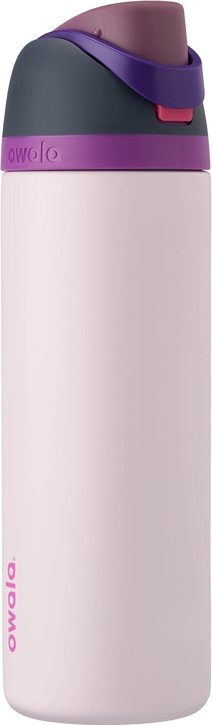 Owala 40oz Insulated Tumbler and 24oz Insulated Water Bottle Bundle with Lids and Straws, Purple and Dreamy Field