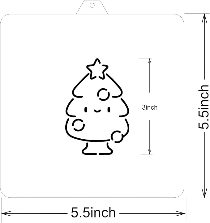 Reusable PYO Cookie Stencil Paint Your Own Custom Design Unique Cookies Stencils Creates Custom Coloring Pages Designs, Perfect for Kids, Parties, and Bakers. Detailed Designs.