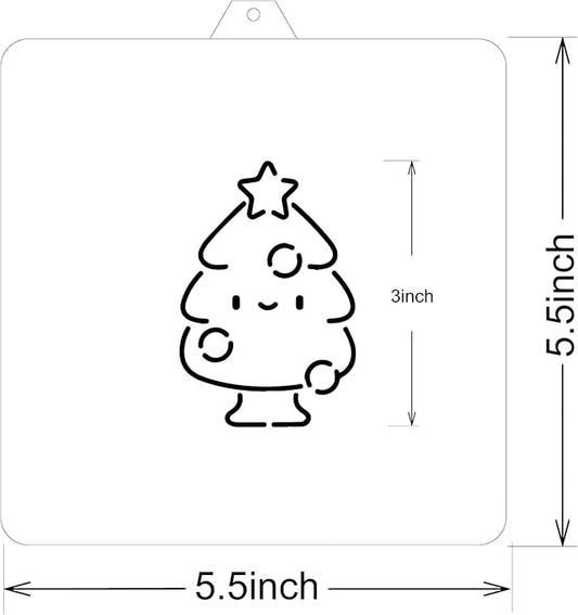 Reusable PYO Cookie Stencil Paint Your Own Custom Design Unique Cookies Stencils Creates Custom Coloring Pages Designs, Perfect for Kids, Parties, and Bakers. Detailed Designs.