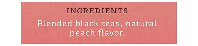 Stash Tea Peach Black Tea, 6 Boxes With 20 Tea Bags Each (120 Tea Bags Total)