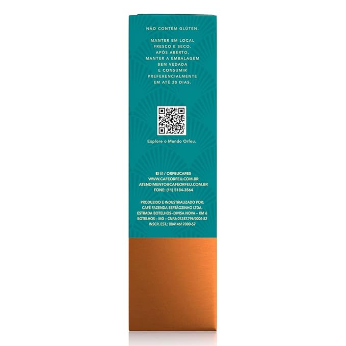 Arara Roasted and Ground Coffee 8.8 oz – Notes of Brown Sugar, Garapa and Coffee Honey – Balance and Natural Sweetness – Café Orfeu