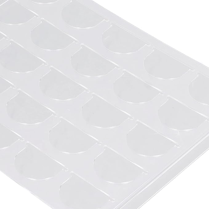 Yosoo Health Gear Coffee Capsule Holder 25 Capsules Coffee Pod Drawer Organizer, Transparent Flat Countertop Coffee Pod Holder Drawer Holder Sturdy Plastic Coffee Pod Organizer Tray for Drawer