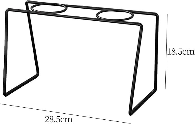 1 Piece IEUDNS Drip Over Coffee Stand, Iron Frame Coffee Dripper Stand for Home and Office, Easy to Clean and Use, Design C