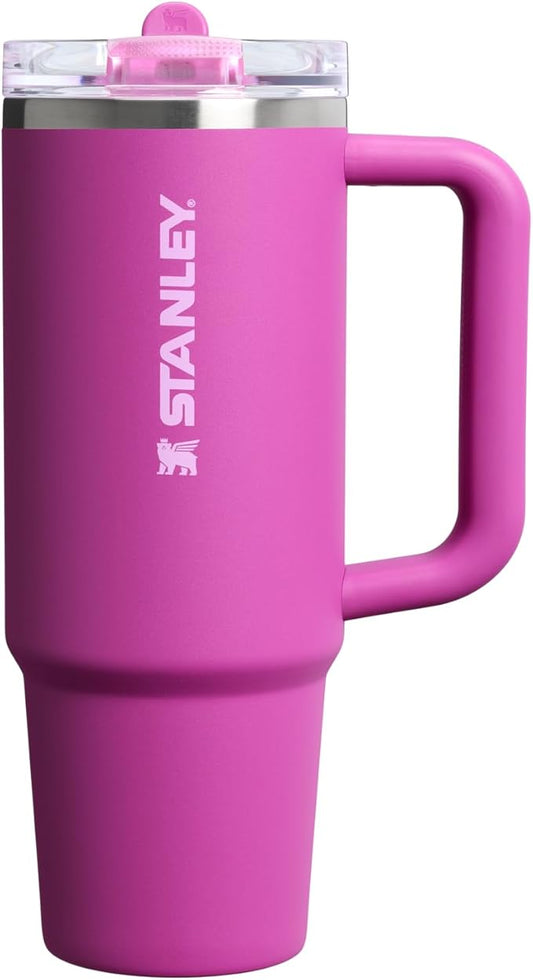 STANLEY Quencher ProTour Flip Straw Tumbler with Leakproof Lid | Built-In Straw & Handle | Cupholder Compatible for Travel | Insulated Stainless Steel Cup | BPA-Free