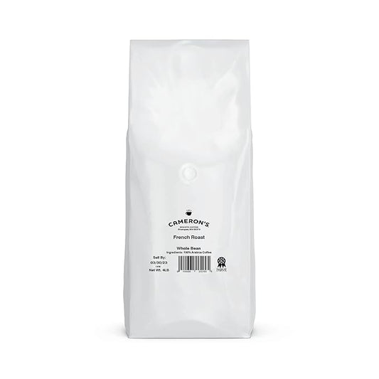 Cameron's Coffee Roasted Whole Bean Coffee, French Roast, 4 Pound
