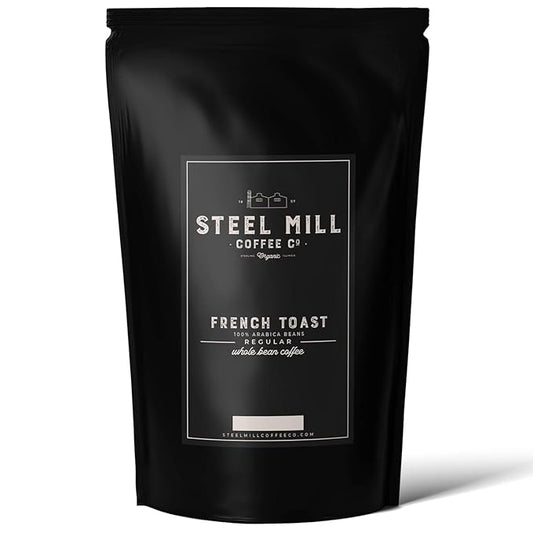 Steel Mill Coffee Co. French Toast Flavored Coffee | 2 LB/Ground/Regular | Grown in Colombia
