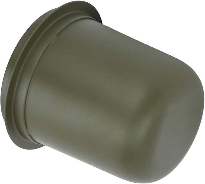 Espresso Dosing Cup Sturdy Stainless Steel Coffee Making Dosing Cup 150ml 58mm Universal Inverted Coffee Powder Cup for Coffee Machine 2.7x2.3x2.9in Espresso Cup Release Hand Kit Silver Green