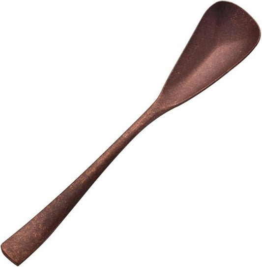 4.33-Inch Vintage Teaspoon, Hand-Forged Antique Copper Spoon, Suitable for Stirring Coffee and Desserts, Cakes, Ice Cream (1)