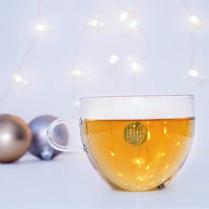 Palais des Thés - Green Tea - Holiday Collection | Organic N°25 Blend with Citrus & Spices | Premium Tea Bags, Serves 20 Cups