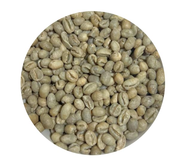 Roastika - Premium Green Coffee Bean - Unroasted Coffee Bean - 10lb - single Origin from Tanzania Peaberry Kilimanjaro