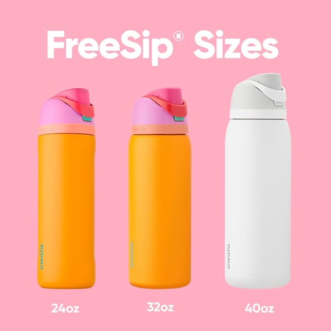 Owala FreeSip SS 24-oz. - Blue/Red (Cranberry Parade)