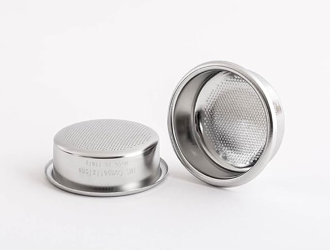 IMS Competition Convex Filter Basket B702TCH26E for bottomless 58mm portafilters with Blind Backflush Disc