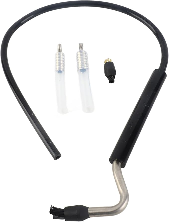 High Pressure Steaming Coffee Machine Cleaning Brush Coffee Accessories Household Milk Tea Shop Bar Black