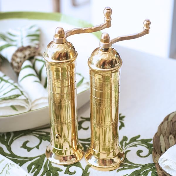 The Original European Mill (Brass, 9-Inch Salt)