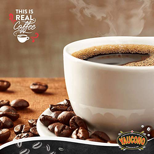 Yaucono Ground Coffee Bagged, 14 Ounce (Pack of 10)