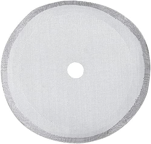5Pcs Silver Universal French Press Filter Screen 3.6" 304 Stainless Steel French Press Filter Replacement Useful and Professional Coffee Filters