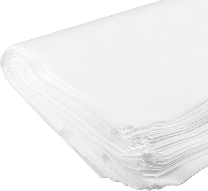 TAICHEUT 100 Pack 20 x 24 Inch Cold Brew Coffee Filters, Coffee Filter Bag Commercial Cold Brew Filters for Tea, Coffee and Spice, White
