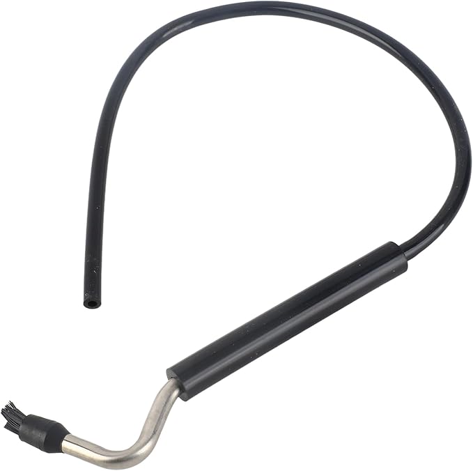 High Pressure Steaming Coffee Machine Cleaning Brush Coffee Accessories Household Milk Tea Shop Bar Black