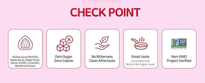 ALTist Allulose Syrup Sweetener – Zero Calorie Liquid Sugar Alternative, Keto, Vegan, Non-GMO, Plant-Based | 1:1 Sugar Replacement, No Net Carbs, Zero Fat, 17.7 fl oz - Maple