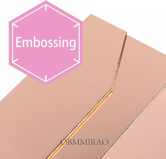 10 Small Rose Gold Gift Boxes 9.5x7x4 Inches, Magnetic Gift Box with Lid for Gift Packaging, Wholesale gift boxes for Presents, Bridesmaid Proposal Boxes (Glossy Rose Gold, 10pcs/pack)