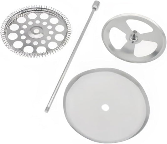 OZXNO 1Set 34 oz French Press Filter Replacement for 1000L French Press(Stainless Steel)