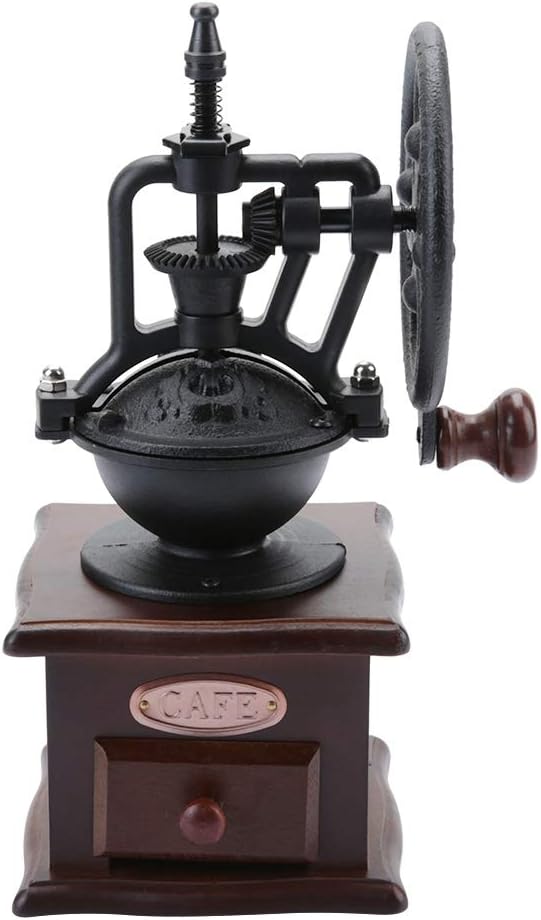 Vintage Style Manual Coffee Grinder, Manual Coffee Bean Grinder, Pepper Spice Hand Mill, Retro Design Coffee Bean Hand Grinder