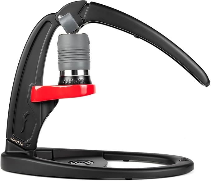 Flair UPDATED Espresso Maker - Classic: All manual lever espresso maker for the home - Pressure gauge and two portafilters included