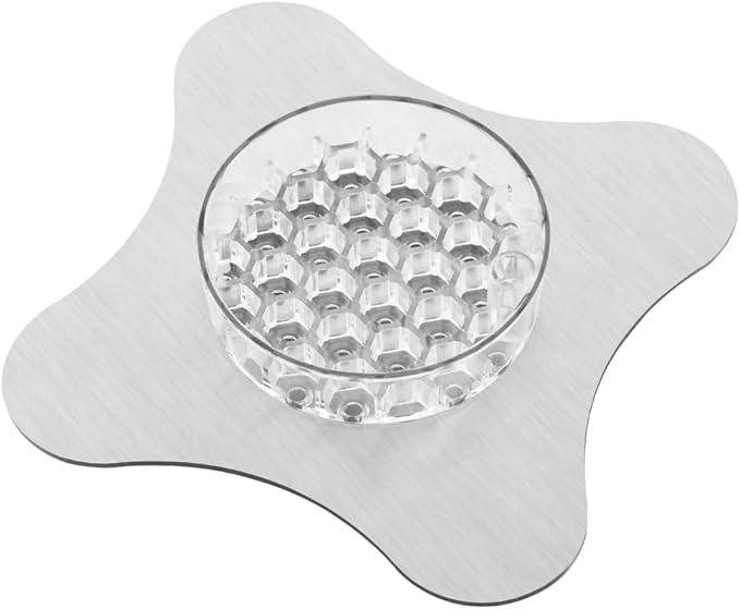 CAFEMASY Drip Assist Tool for Pour Over Coffee Dripper Clear Water Flow Control Dish with Metal Holder Compatible with V60 & Orea Coffee Dripper