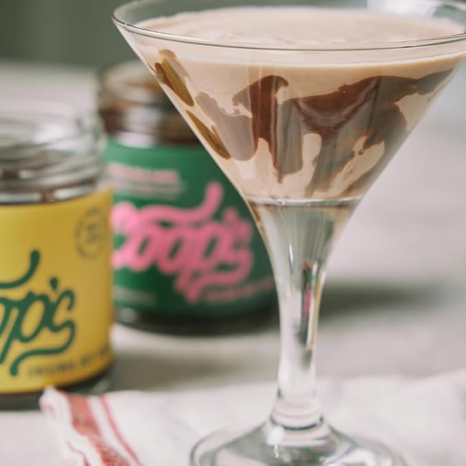 Coop's Vegan Hot Fudge Sauce 10.6 OZ - Gluten Free Vegan, Kosher, Non GMO, Gourmet, All Natural, Plant Based Dairy Free Whipped Topping for ICecream, Sundae, Panckaes, Milshake and more