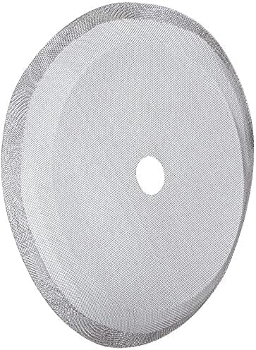 5Pcs Silver Universal French Press Filter Screen 3.6" 304 Stainless Steel French Press Filter Replacement Useful and Professional Coffee Filters