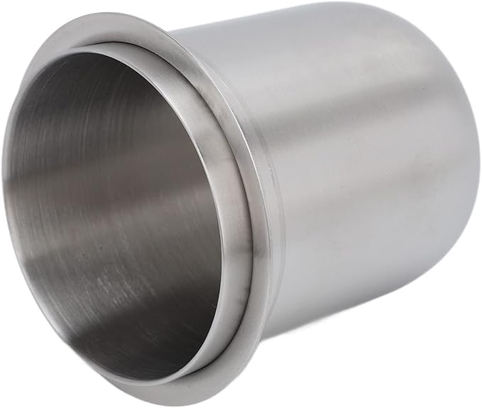 58mm Stainless Steel Dosing Cup, Espresso Coffee Powder Cup Crema Coffee Tool for Coffee Machine(#1)