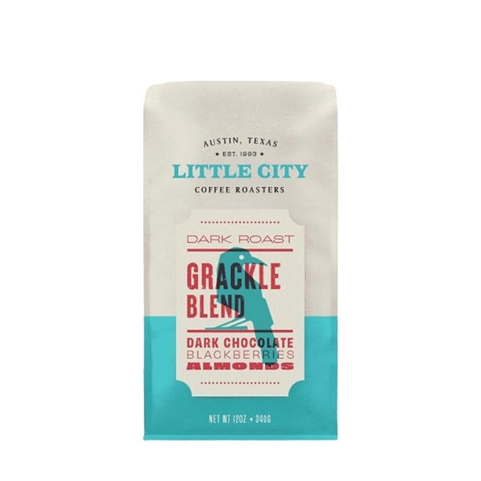 Grackle - Roasted by Little City Coffee Roasters - Whole Bean Coffee - 12 Ounce Bag