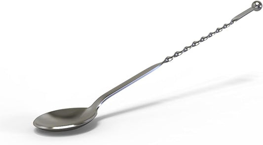 Rattleware Stainless Steel Swirl Stem Bar Twist Stirrer/Spoon - 11.5" (Pack of 12) - Commercial Grade, Ideal Gift for Drink & Coffee Enthusiasts, Ideal for Home & Professional Use