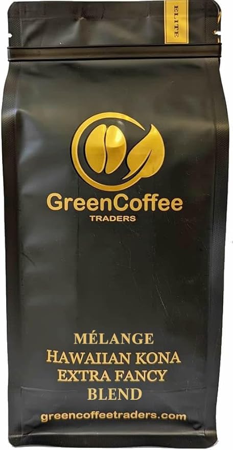1LB Hawaiian Kona Blend Roasted Coffee.