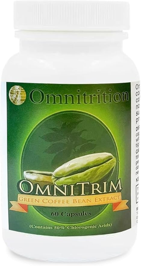 Omnitrition Green Coffee Bean Extract | 60 Capsules