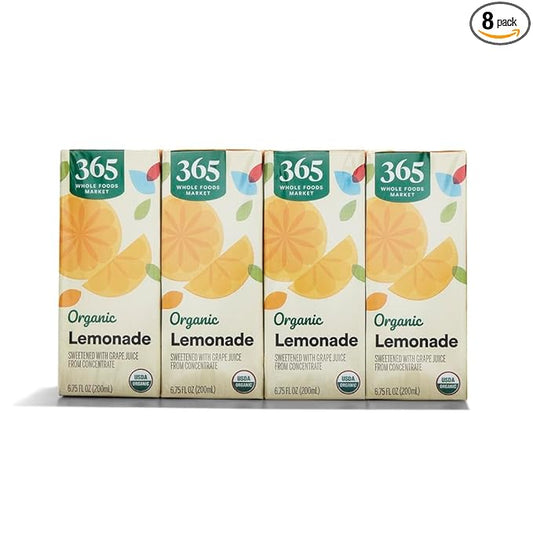 365 by Whole Foods Market, Organic Leaping Lemonade, 8 Pack