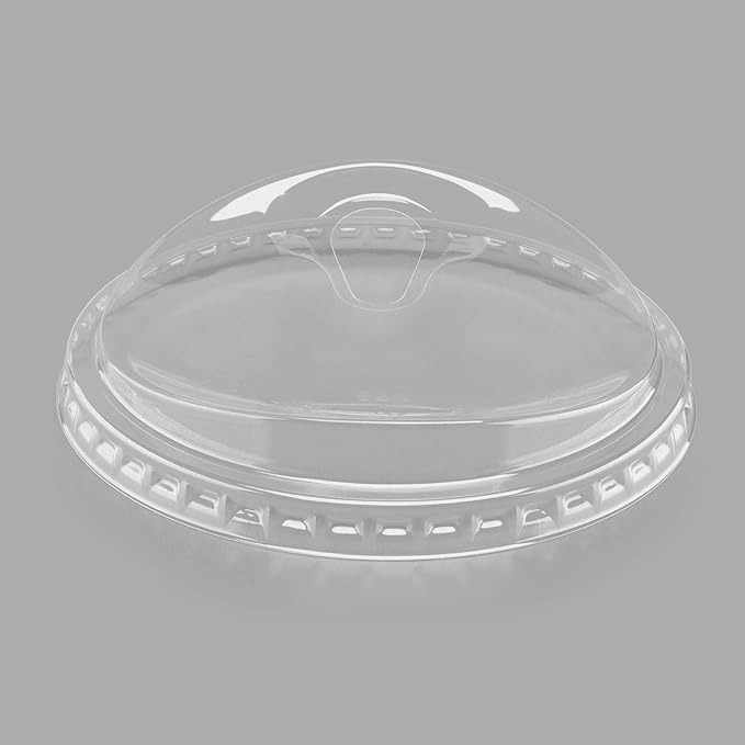 Karat C-KC626TS-SHNE 98mm PET Strawless Sipper Lid for 12-24oz PET Cup, sipper lids, strawless lids 1,000 Count