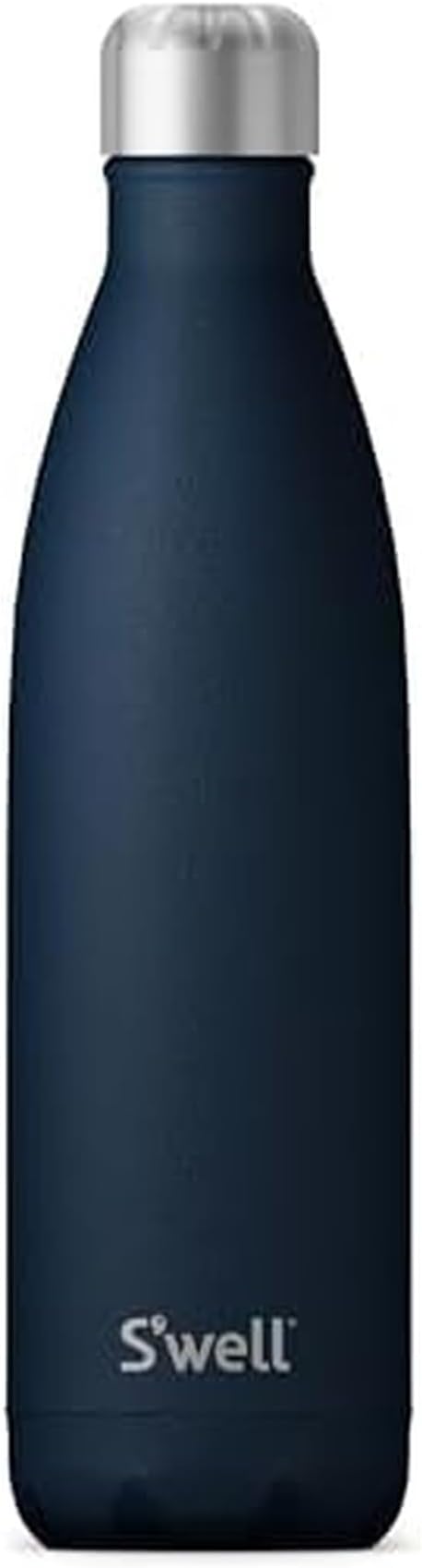 S'well Stainless Steel Water Bottle, 25oz, Azurite, Triple Layered Vacuum Insulated Containers Keeps Drinks Cold for 48 Hours and Hot for 24, BPA Free, Perfect for On the Go
